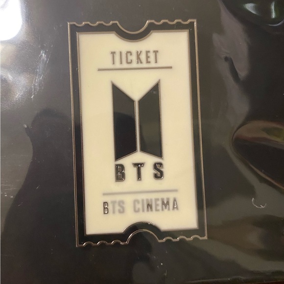 UNOFFICIAL BTS Cinema Ticket Enamel Pin - Picture 3 of 4